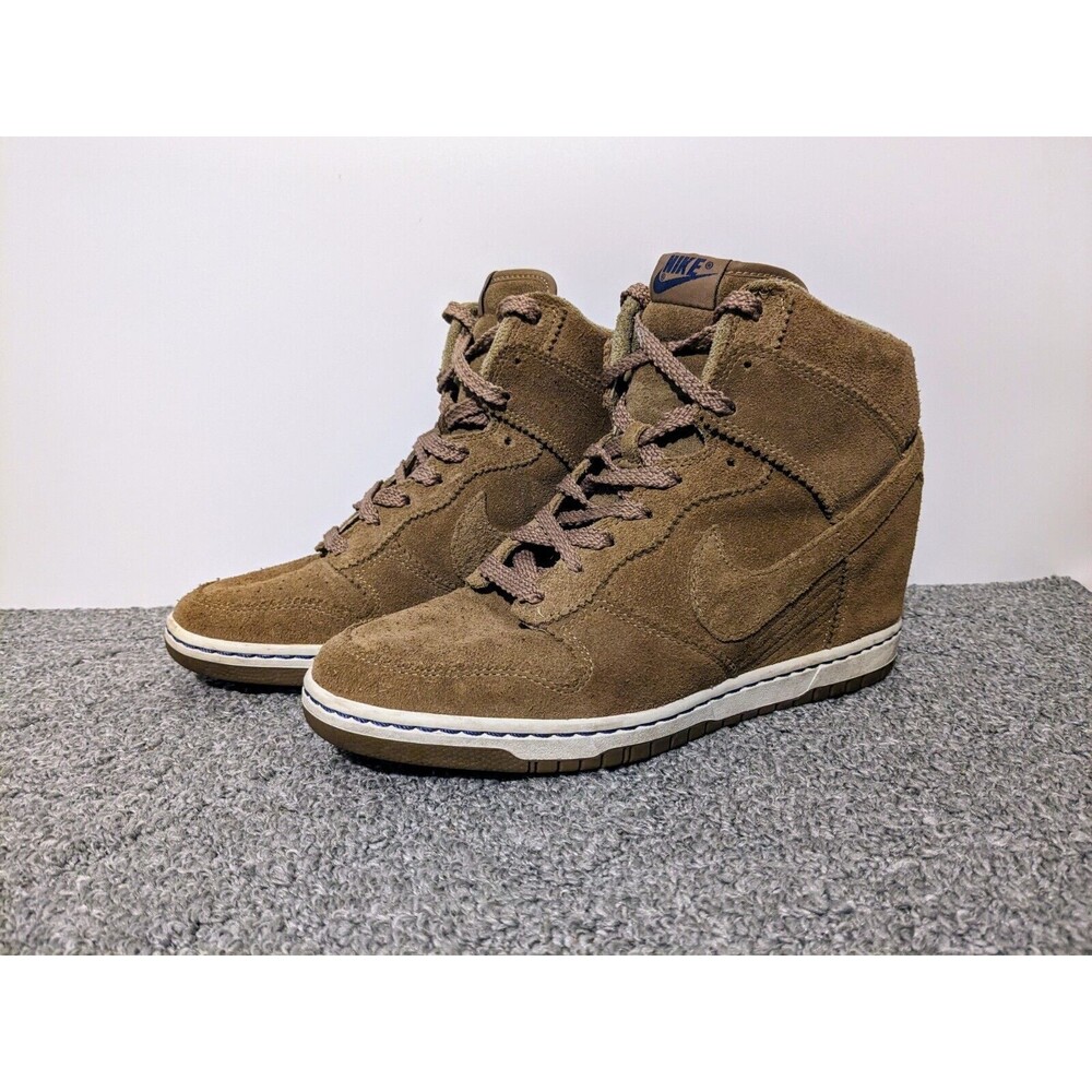 Nike Dunk Sky Hi Womens Size 11 Hidden Wedge Shoes - Picture 3 of 9